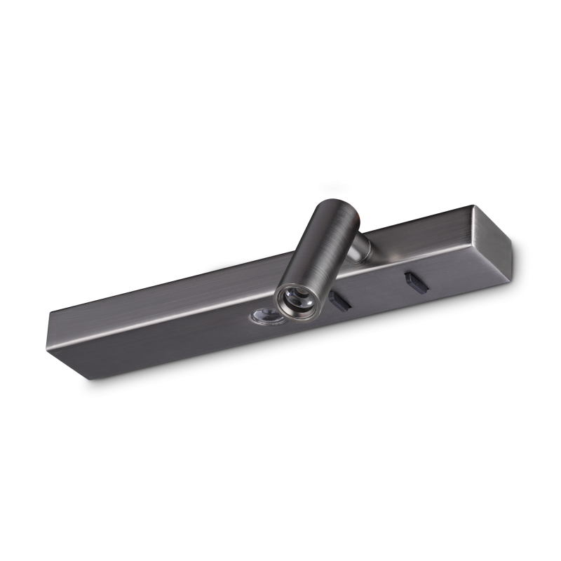 Ideal Lux BONNE NUIT-2 AP NICKEL Mod. 345482 Lampada Da Parete 2 Luci