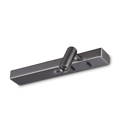 Ideal Lux BONNE NUIT-2 AP NICKEL Mod. 345482 Lampada Da Parete 2 Luci