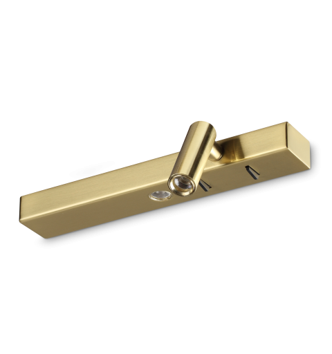 Ideal Lux BONNE NUIT-2 AP OTTONE Mod. 345505 Lampada Da Parete 2 Luci