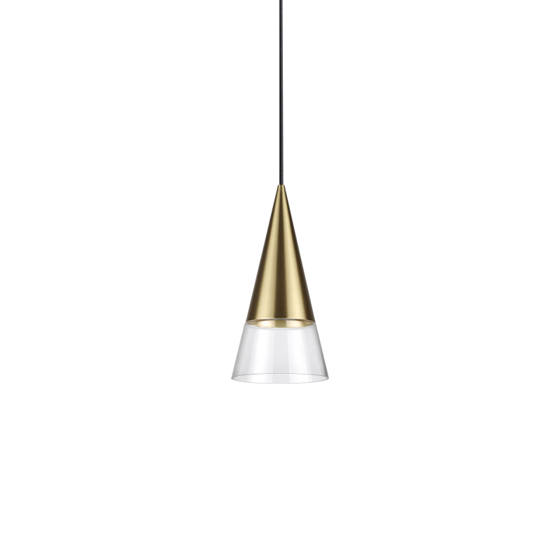 Ideal Lux CONO SP1 OTTONE Mod. 321479 Lampada A Sospensione 1 Luce