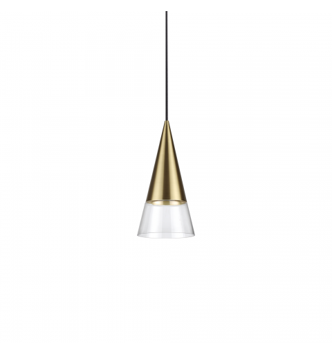 Ideal Lux CONO SP1 OTTONE Mod. 321479 Lampada A Sospensione 1 Luce