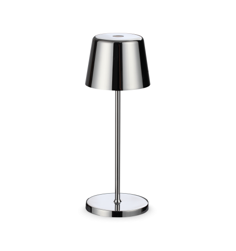 Ideal Lux CUTE TL CROMO Mod. 346922 Lampada Da Tavolo 1 Luce