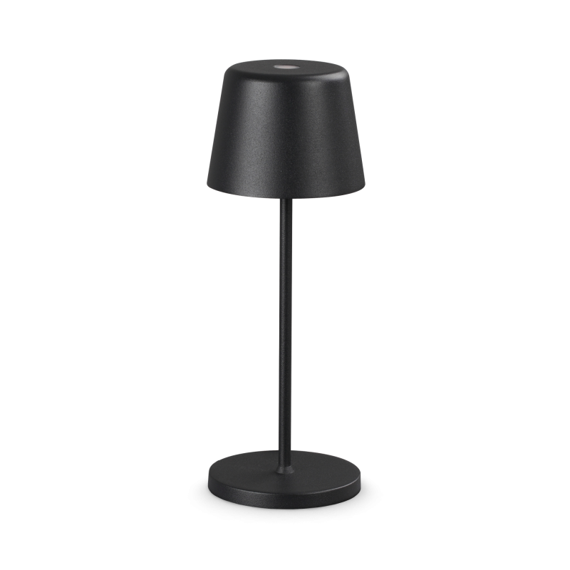 Ideal Lux CUTE TL NERO Mod. 346908 Lampada Da Tavolo 1 Luce
