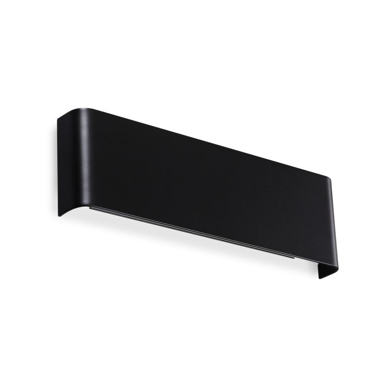 Ideal Lux DELTA AP D030 NERO 3000K Mod. 336510 Lampada Da Parete 1 Luce