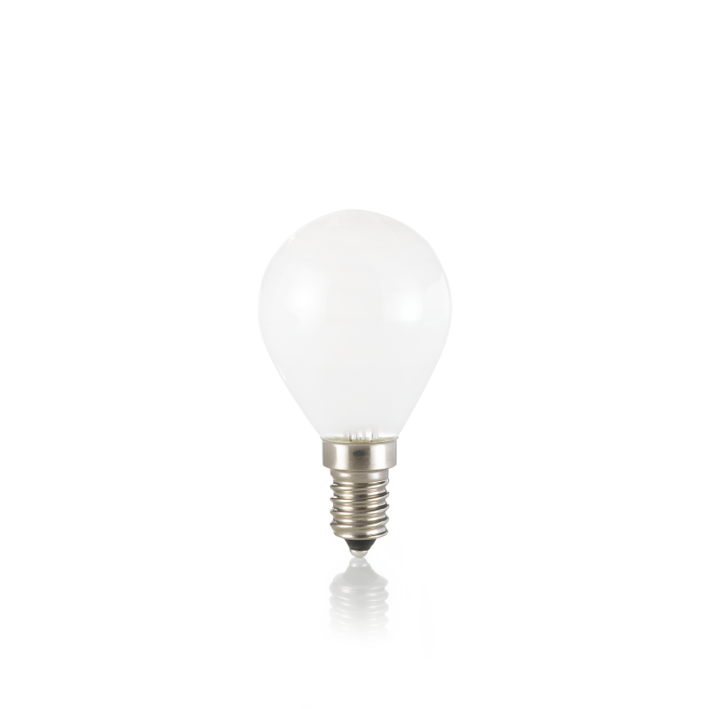 Ideal Lux E14 SFERA 4W 3000K CRI90 BIANCO Mod. 289212 Confezione Kit 10 Lampadine