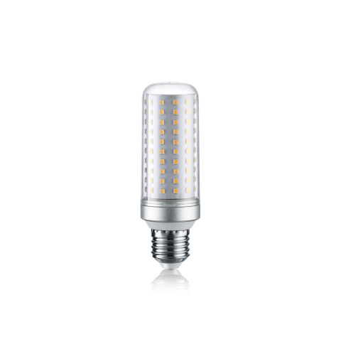 Ideal Lux E27 CILINDRO 14W 4000K CRI90 TRASPARENTE Mod. 345864 Confezione Kit 10 Lampadine