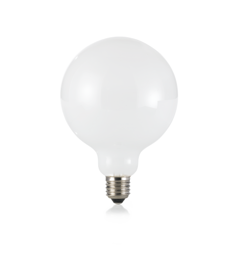 Ideal Lux E27 GLOBO D125 08W 2700K CRI90 TRASP Mod. 342863 Confezione Kit 10 Lampadine