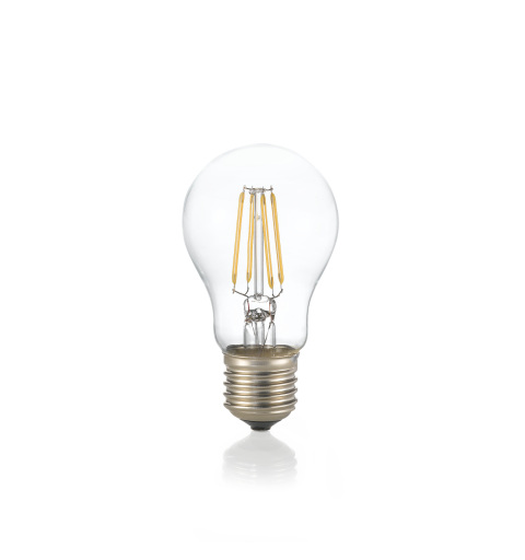 Ideal Lux E27 GOCCIA 10W 2700K CRI90 TRASP Mod. 342870 Confezione Kit 10 Lampadine