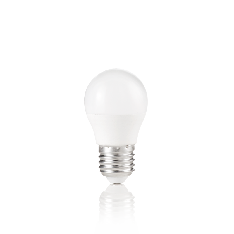 Ideal Lux E27 SFERA 6W 3000K CRI80 BIANCO Mod. 151755 Confezione Kit 10 Lampadine