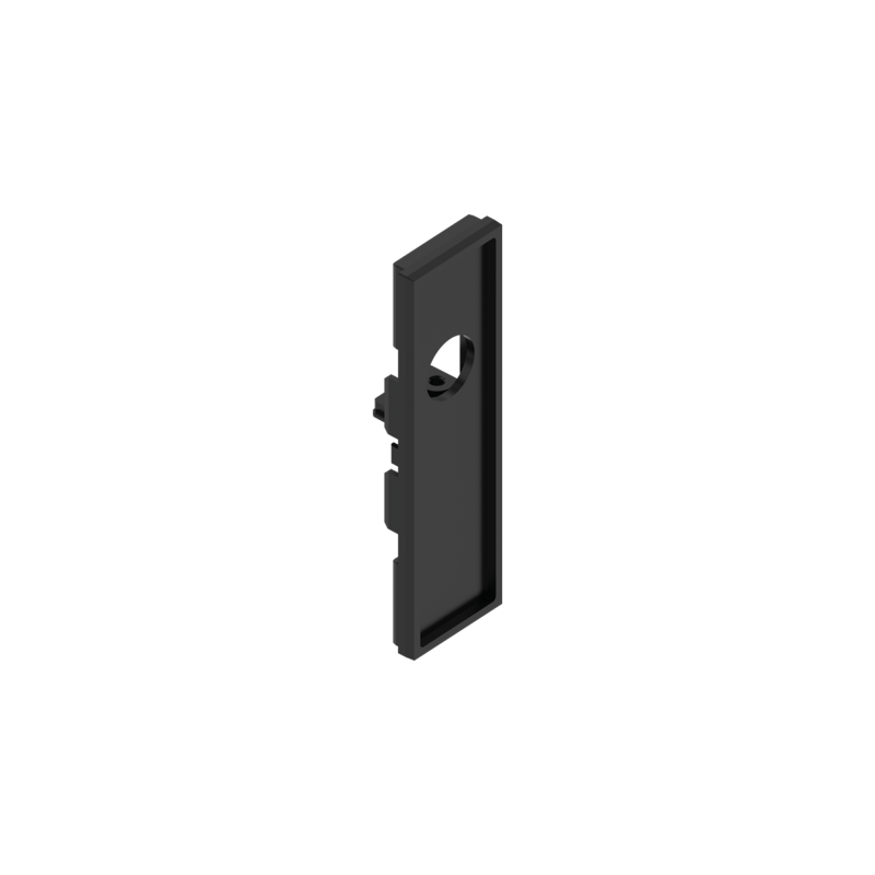 Ideal Lux EGO END CAP BI-EMISSION CON FORO BK Mod. 322858 Sistema Lineare