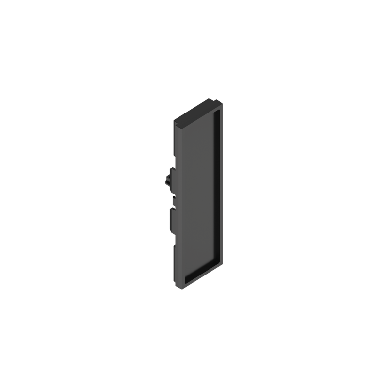 Ideal Lux EGO END CAP BI-EMISSION SENZA FORO BK Mod. 322841 Sistema Lineare