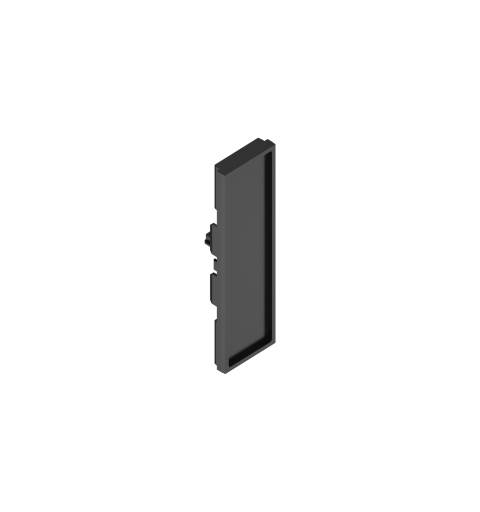 Ideal Lux EGO END CAP BI-EMISSION SENZA FORO BK Mod. 322841 Sistema Lineare