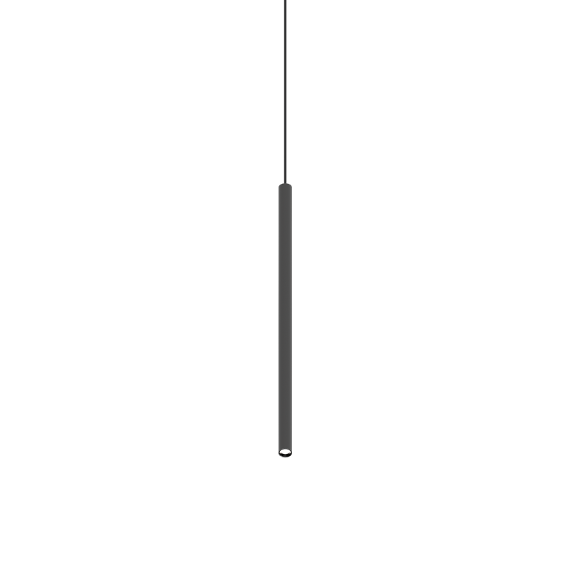 Ideal Lux EGO PENDANT TUBE 5.5W 3000K ON-OFF BK Mod. 332451 Sistema Lineare 1 Luce