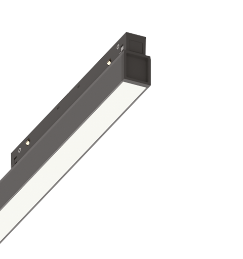 Ideal Lux EGO WIDE 13W 2700K ON-OFF BK Mod. 340586 Sistema Lineare 1 Luce