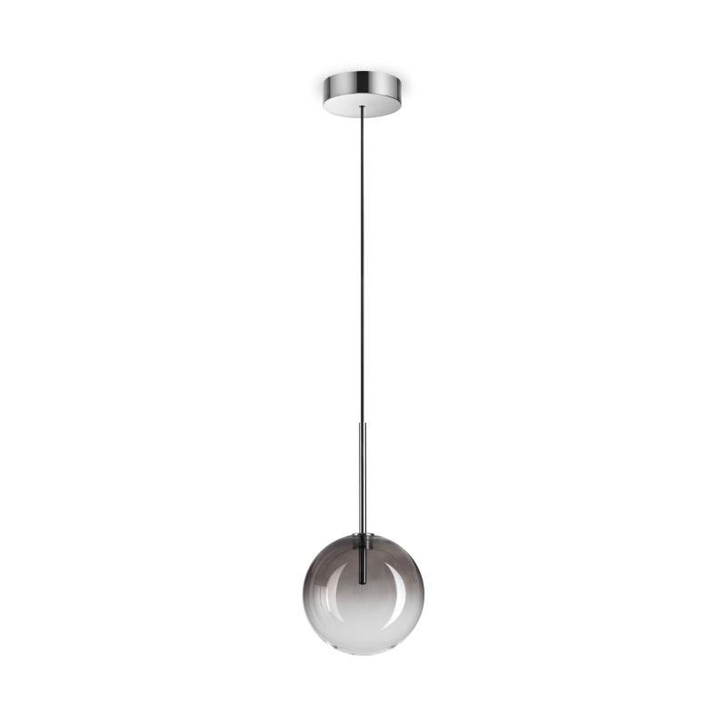 Ideal Lux EQUINOXE SP1 D15 FUME' SFUMATO Mod. 326351 Lampada A Sospensione 1 Luce