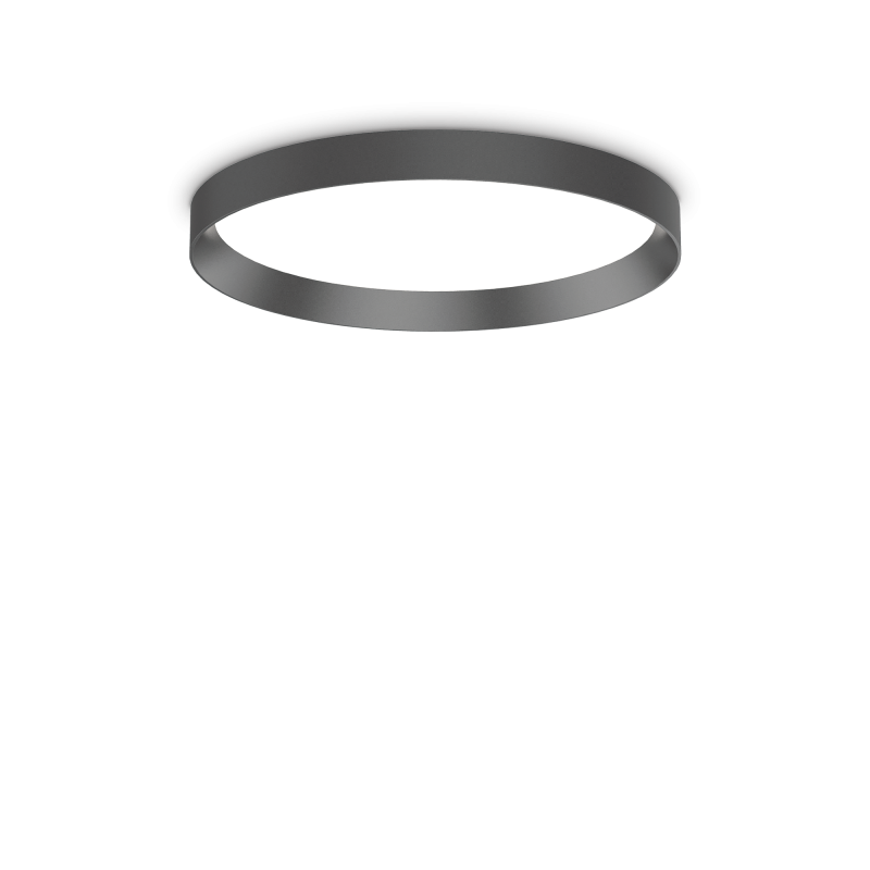 Ideal Lux FLY PL D45 NERO 2700K Mod. 341170 Lampada Da Soffitto 1 Luce Ideal Lux FLY PL D45 NERO 2700K Mod. 341170 Lampada Da Soffitto 1 Luce