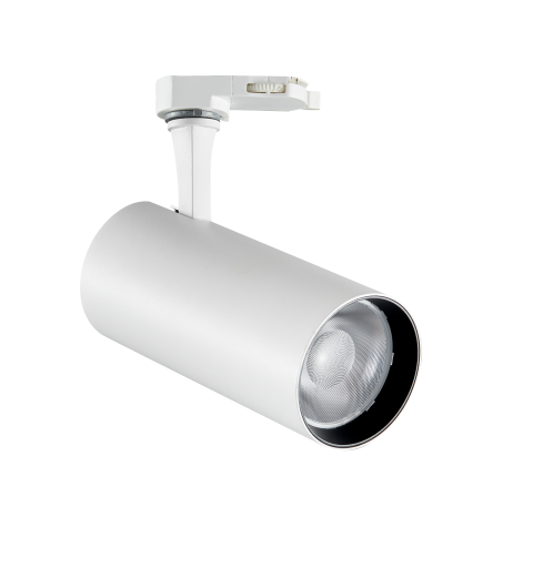 Ideal Lux FOX TR 3-PHASE 08W CRI90 2700K ON-OFF WH Mod. 340845 Tracklight 1 Luce