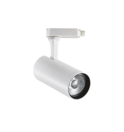 Ideal Lux FOX TR 3-PHASE 25W CRI90 2700K ON-OFF WH Mod. 340944 Tracklight 1 Luce