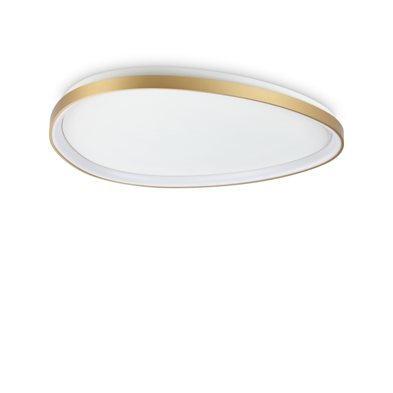 Ideal Lux GEMINI PL D081 ON-OFF OTTONE 2700K Mod. 341514 Lampada Da Soffitto 1 Luce Ideal Lux GEMINI PL D081 ON-OFF OTTONE 2700K Mod. 341514 Lampada Da Soffitto 1 Luce