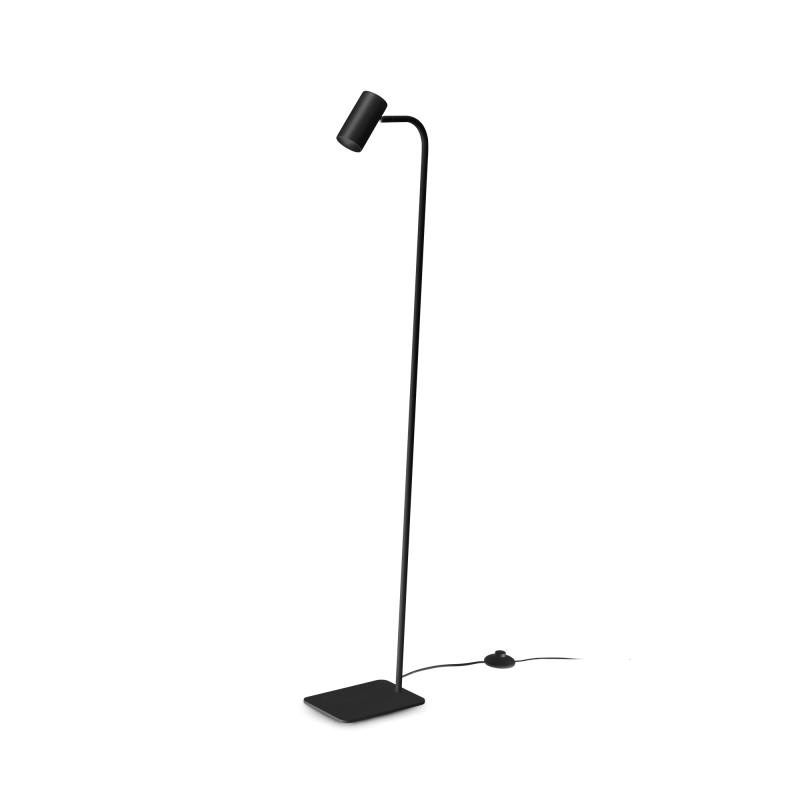 Ideal Lux GINGER PT1 NERO Mod. 326658 Lampada Da Terra 1 Luce