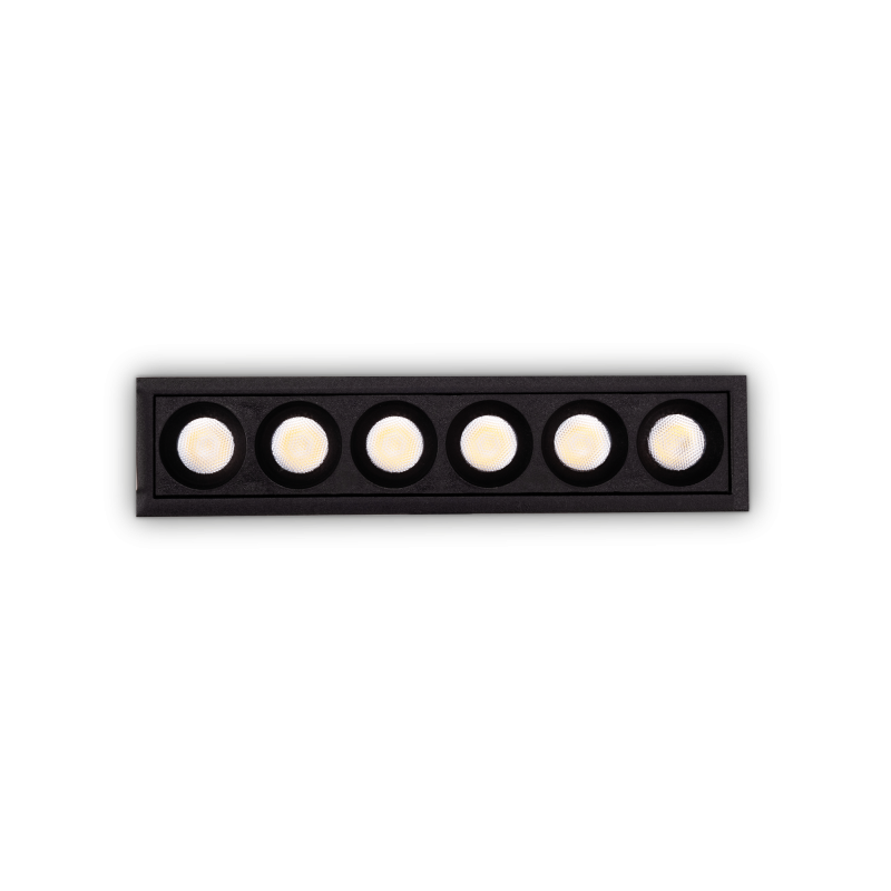 Ideal Lux LIKA FI SLIM 10W 4000K BK Mod. 341668 Lampada Da Incasso 1 Luce
