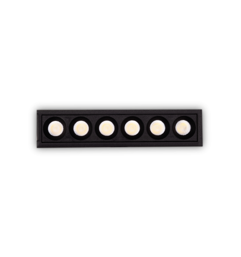 Ideal Lux LIKA FI SLIM 10W 4000K BK Mod. 341668 Lampada Da Incasso 1 Luce