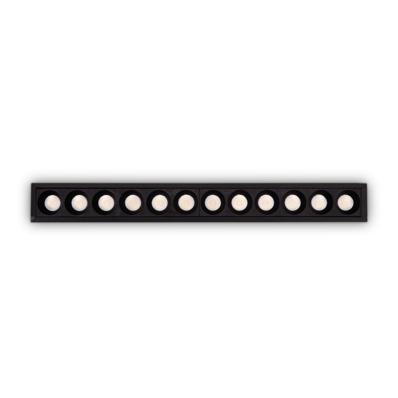 Ideal Lux LIKA FI SLIM 20W 4000K BK Mod. 341705 Lampada Da Incasso 1 Luce
