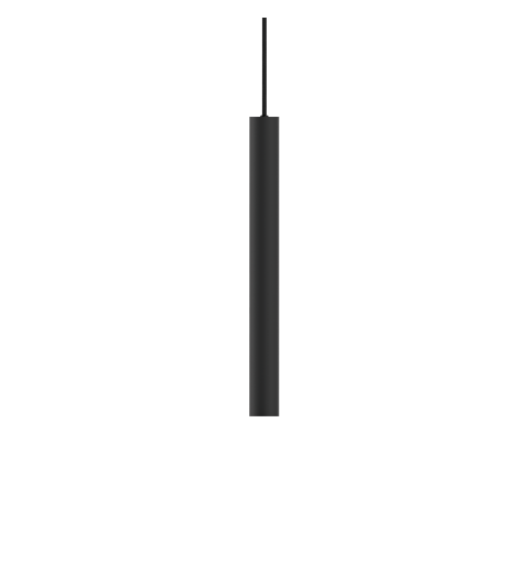 Ideal Lux LOOK SP1 D04 NERO Mod. 343310 Lampada A Sospensione 1 Luce