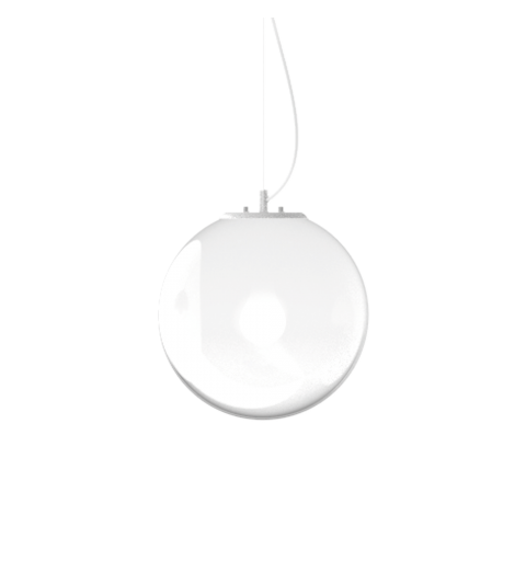 Ideal Lux MAPA CLEAR SP1 D30 OPAL Mod. 346601 Lampada A Sospensione 1 Luce