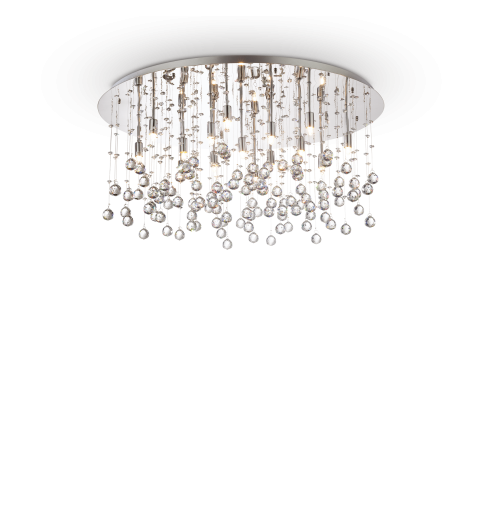 Ideal Lux MOONLIGHT PL15 ORO Mod. 082790 Lampada Da Soffitto 15 Luci