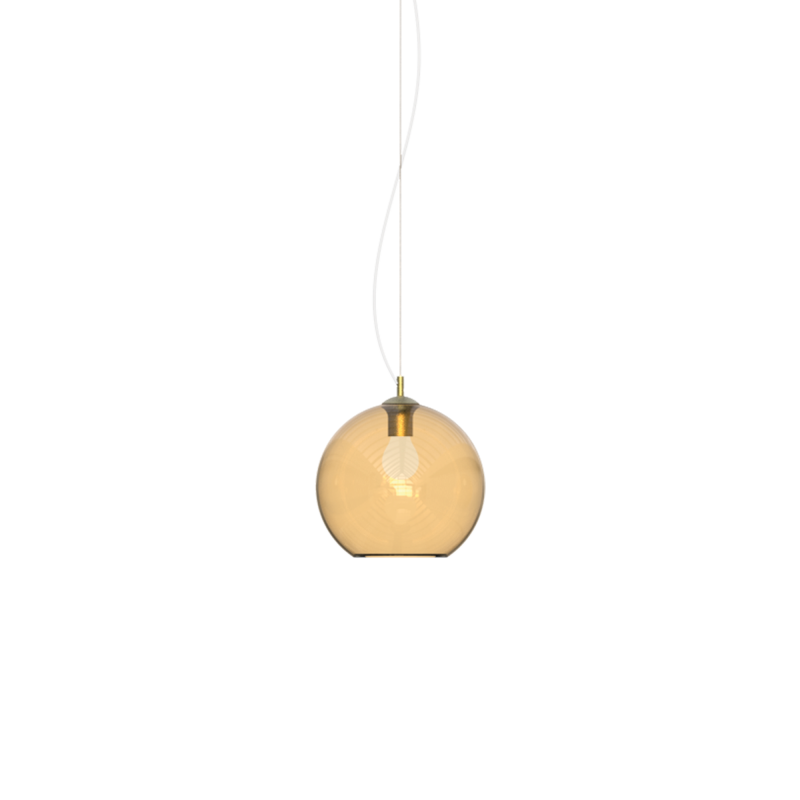 Ideal Lux NEMO SP1 D20 AMBRA Mod. 339047 Lampada A Sospensione 1 Luce