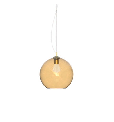 Ideal Lux NEMO SP1 D30 AMBRA Mod. 339054 Lampada A Sospensione 1 Luce