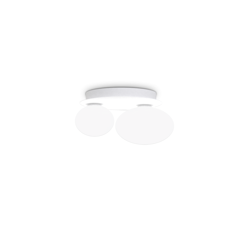 Ideal Lux NINFEA AP2 BIANCO Mod. 327716 Lampada Da Parete 2 Luci