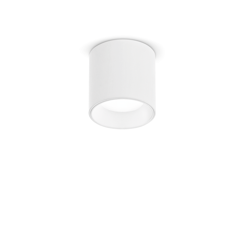 Ideal Lux NITRO PL ROUND D04 BIANCO 2700K Mod. 342788 Lampada Da Soffitto 1 Luce
