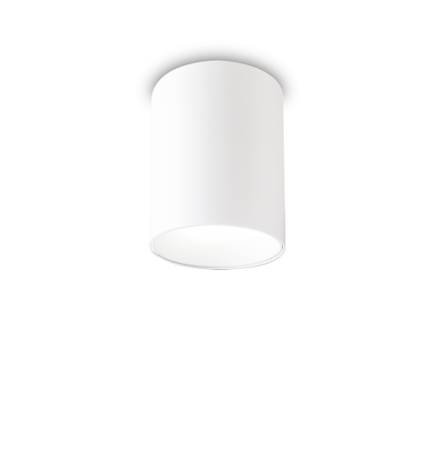 Ideal Lux NITRO PL ROUND D08 BIANCO 2700K Mod. 341781 Lampada Da Soffitto 1 Luce