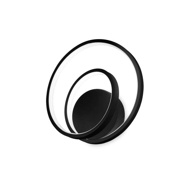 Ideal Lux OZ AP ON-OFF NERO 2700K Mod. 342238 Lampada Da Parete 1 Luce