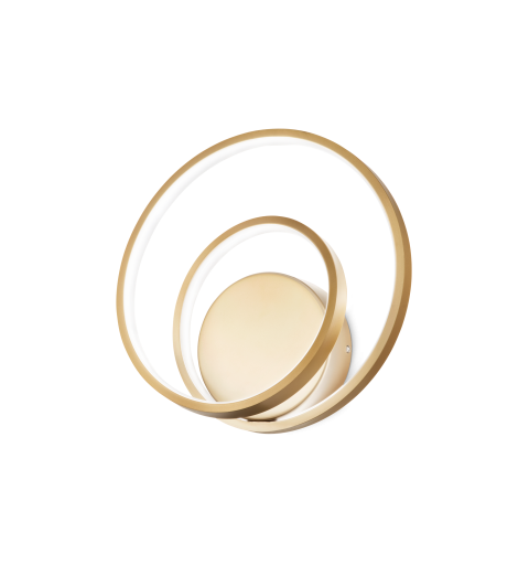 Ideal Lux OZ AP ON-OFF OTTONE 2700K Mod. 342245 Lampada Da Parete 1 Luce