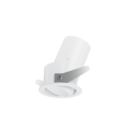 Ideal Lux QUARK FI 9.0W ADJUSTABLE 3000K WH Mod. 344829 Lampada Da Incasso 1 Luce