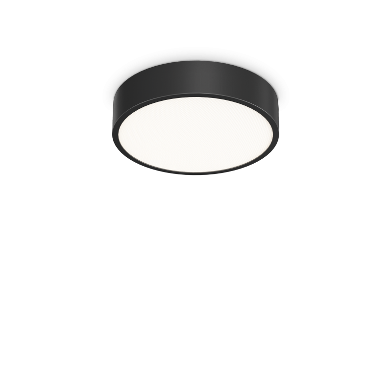 Ideal Lux RAY PL D30 NERO Mod. 327563 Lampada Da Soffitto 1 Luce