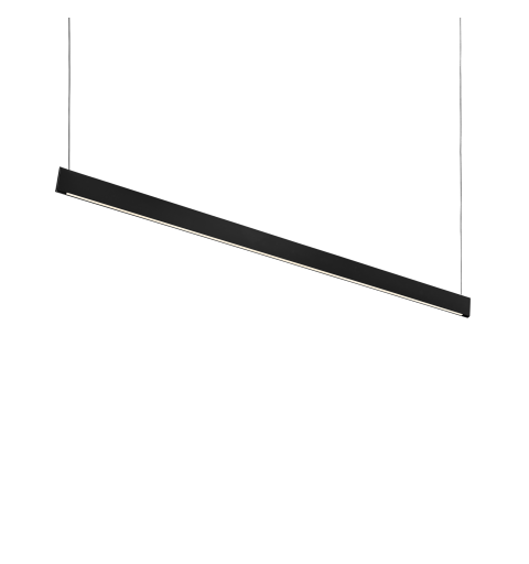 Ideal Lux STEEL SLIM ACCENT 1200 MM 3000K BK Mod. 348391 Sistema Lineare 1 Luce