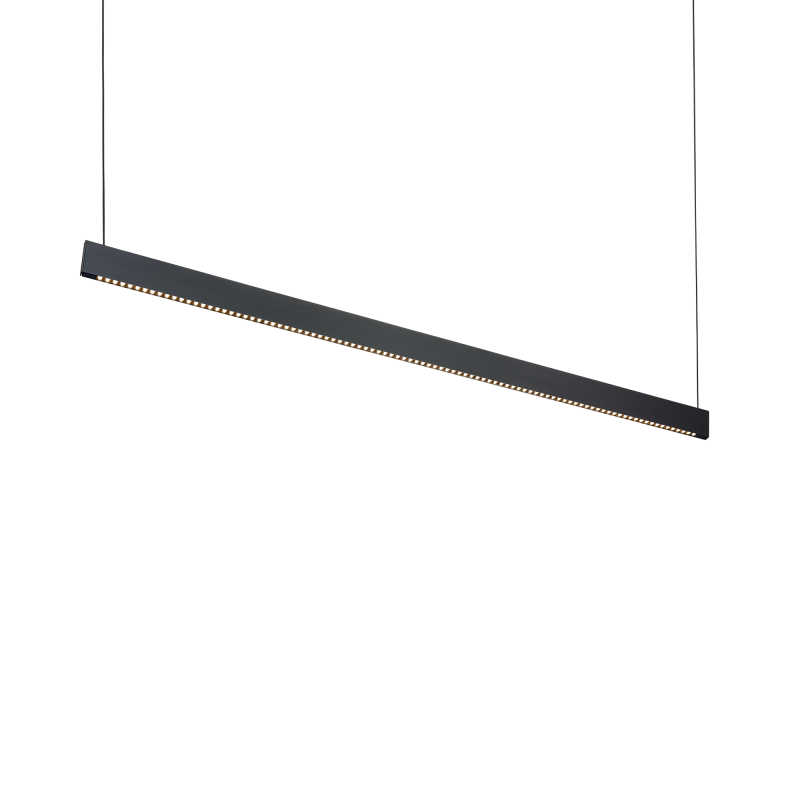 Ideal Lux STEEL SLIM WIDE 1200 MM 3000K BK Mod. 348384 Sistema Lineare 1 Luce
