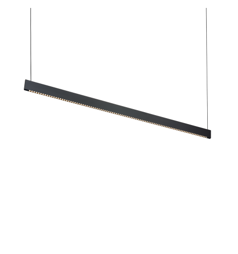 Ideal Lux STEEL SLIM WIDE 1200 MM 3000K BK Mod. 348384 Sistema Lineare 1 Luce
