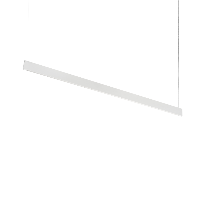 Ideal Lux STEEL SLIM WIDE 1200 MM 3000K WH Mod. 348407 Sistema Lineare 1 Luce
