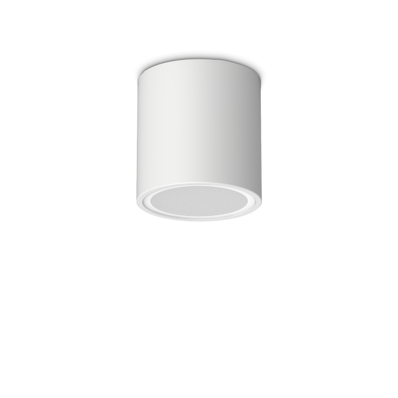 Ideal Lux TECHO PL1 ROUND D09 BIANCO Mod. 318127 Lampada Da Soffitto 1 Luce