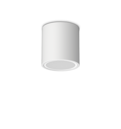 Ideal Lux TECHO PL1 ROUND D09 BIANCO Mod. 318127 Lampada Da Soffitto 1 Luce
