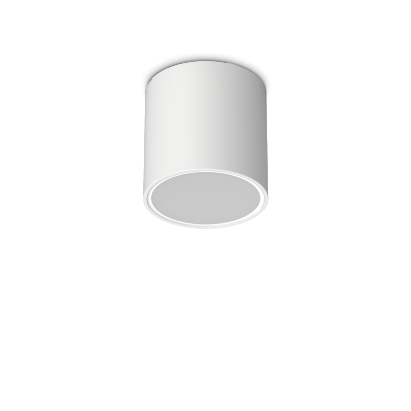 Ideal Lux TECHO PL1 ROUND D15 BIANCO Mod. 342689 Lampada Da Soffitto 1 Luce