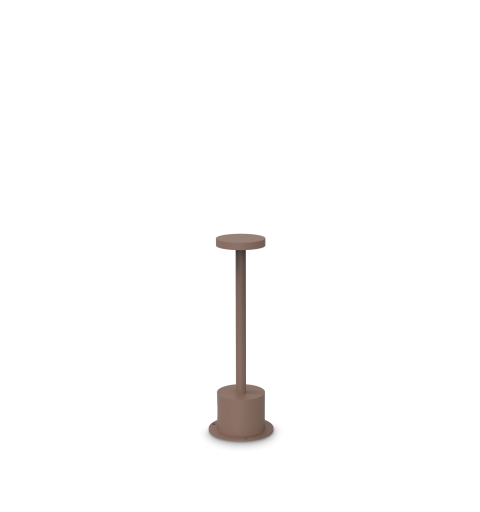 Ideal Lux TOFFEE PT D080 H025 COFFEE Mod. 347752 Lampada Da Terra 1 Luce