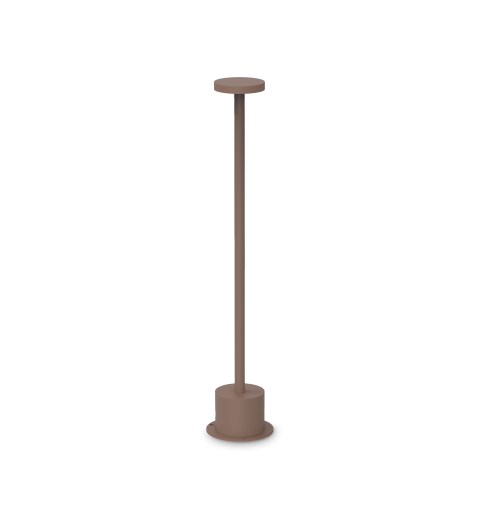 Ideal Lux TOFFEE PT D080 H050 COFFEE Mod. 347783 Lampada Da Terra 1 Luce