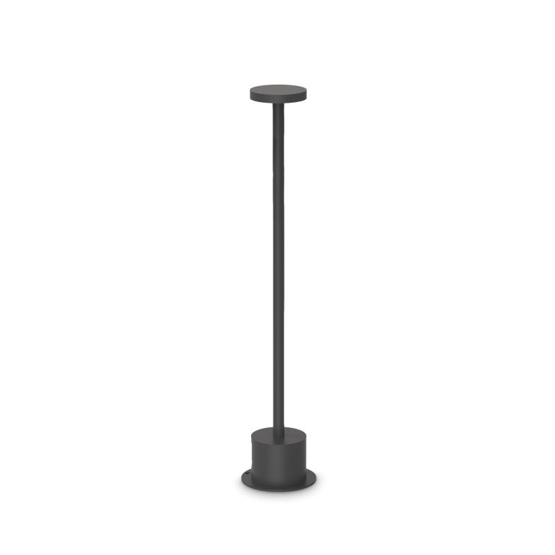 Ideal Lux TOFFEE PT D080 H050 NERO Mod. 347790 Lampada Da Terra 1 Luce