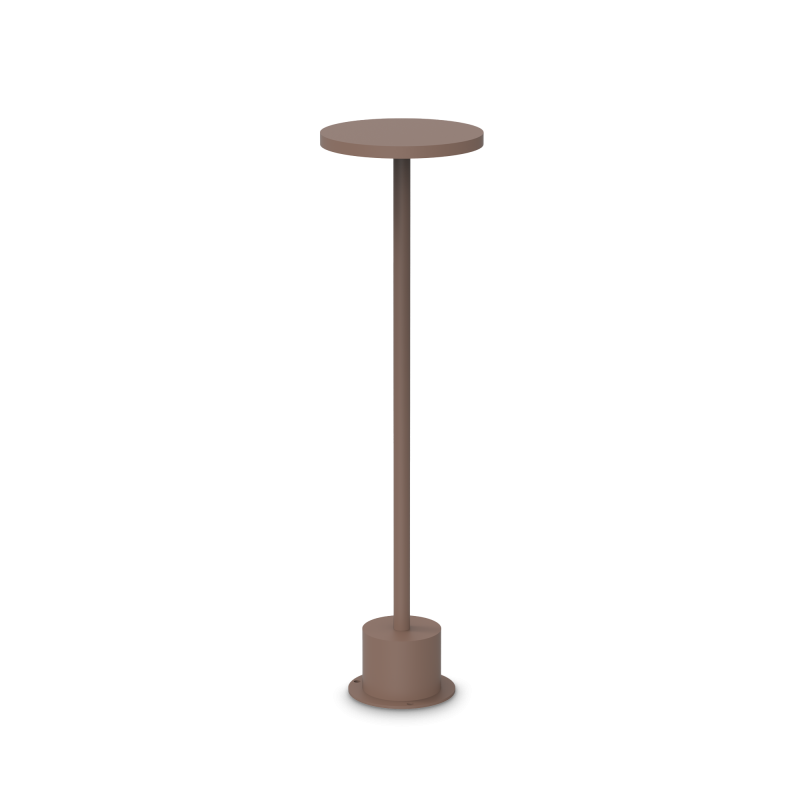 Ideal Lux TOFFEE PT D160 H050 COFFEE Mod. 347844 Lampada Da Terra 1 Luce